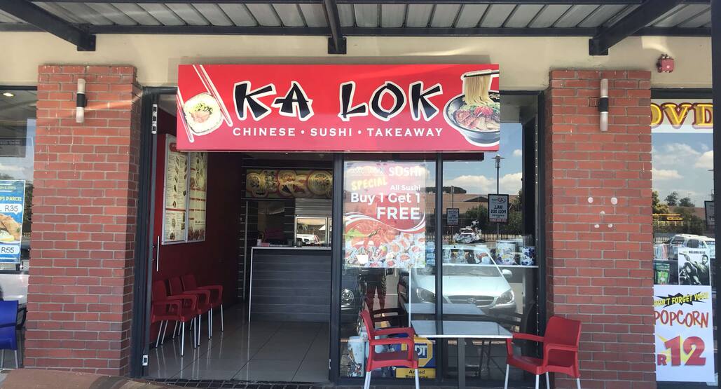 Ka Lok Menu Menu For Ka Lok Durbanville Cape Town